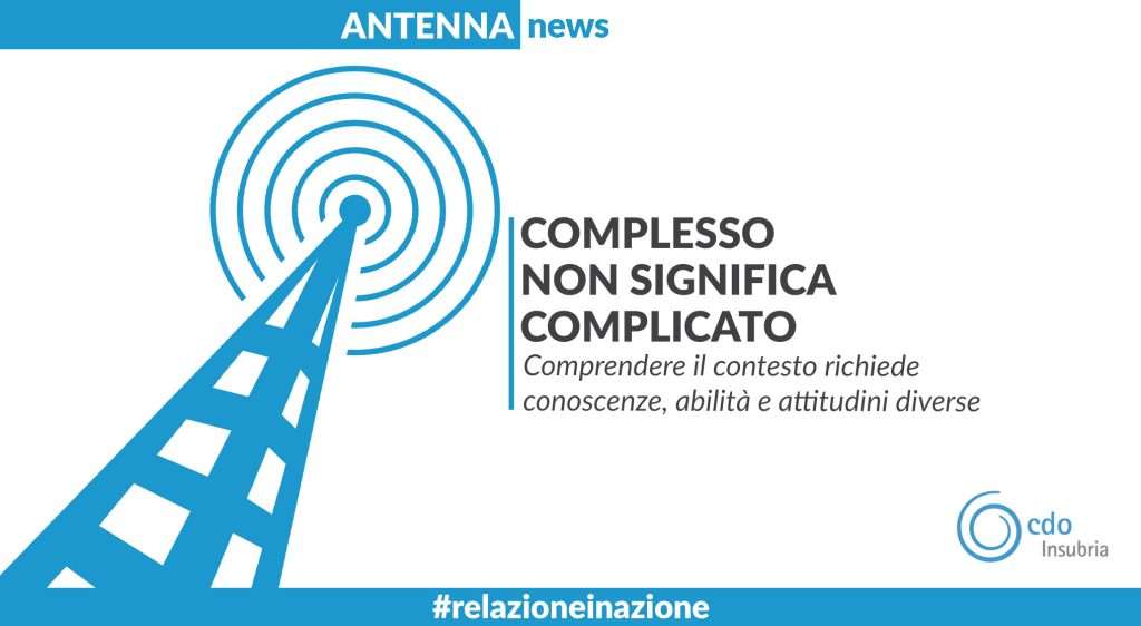 ANTENNA | Articolo "Complesso non significa complicato"