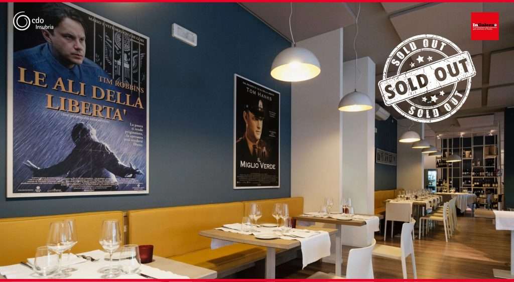 16.10.2025 ore 18.15 incontro "“Una vita… InGalera: il gusto del riscatto” presso la Casa di Reclusione di Bollate (Milano) - SOLD OUT